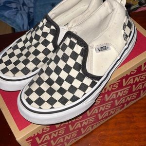 Vans Checkered Slip On Sneakers